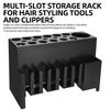 Hair Scissors Storage Rack Hairdresser Tool Holder Anti Slip Design Multi Slot Scissors Box Organizer