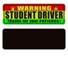 Novice Intern Driver Car Sticker Magnetic Reflective Sticker Popular New+river Novice Car Sticker