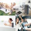 KYOHAYA Bluetooth Speaker, Waterproof, Bath Stereo, Deep Bass, Loud Volume, IPX5, Car, Outdoor, Compact, Portable, 360° Sound, with Microphone, 5W+5W