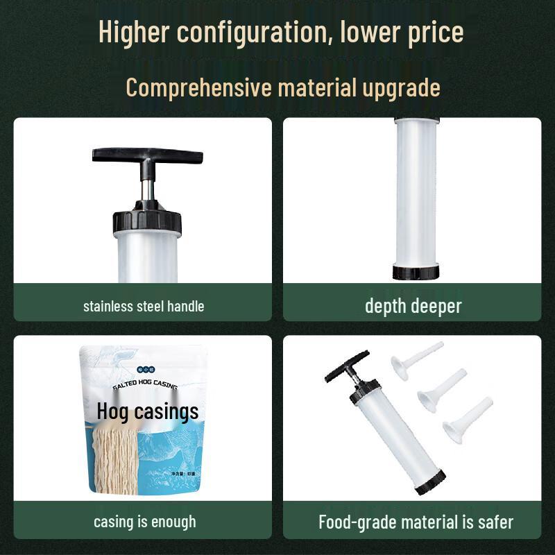 Manual Food-Grade Sausage Stuffer