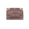 Mini Tábua Ouija de Madeira Vintage Micro Paisagem Feita à Mão Decoração de Gaveta de Mesa para Quarto Místico e Uso em Escritório