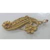 RSINC Moti Estilizado con Cuentas Maravillosa Joyería Marathi Nath/Anillo de Nariz para Mujeres/Niñas (Presiona sobre Nath) Tamaño- 4 Cm |D1