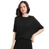 Autumn/Winter 24 Women's 100% Cashmere Batwing Short Sleeve Knit Top