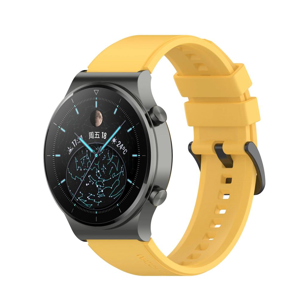 22mm Silicone Replacement Gt2 Pro Strap Band For Huawei Watch 4/GT 4 3 2 Pro 46mm Honor GS 3 Watchband Wristband Bracelet