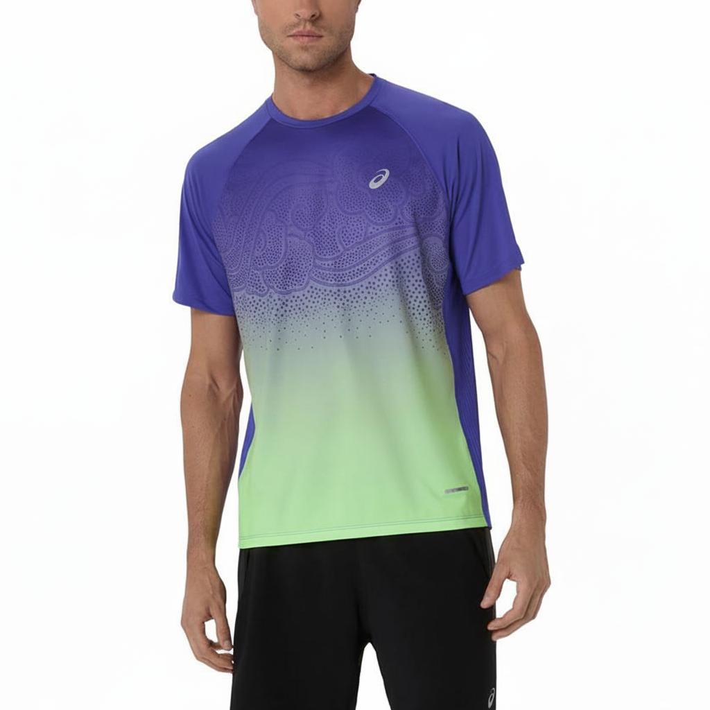 

Asics Мужская футболка с коротким рукавом Road Ibuki tops 2011D512-401