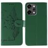 For Oppo Reno14 Pro 5G (Global) Case Feather Imprint PU Leather Wallet Phone Cover