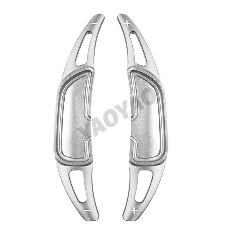 Mercedes-Benz New AMG Aluminum-Magnesium Alloy Shift Paddles For C63/A45/CLA45/S63 Steering Wheel Interior.