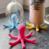 Octopus-Shaped Water Bottle Drying Rack Quick Cup Ventilation Enhanced Drying Efficiency Saves Counter Space