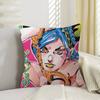 JOJO Bbizarre Aadventure Anime Pillow Cover for Bedroom Room and Living Room Sofa Decorative Cushion Cover