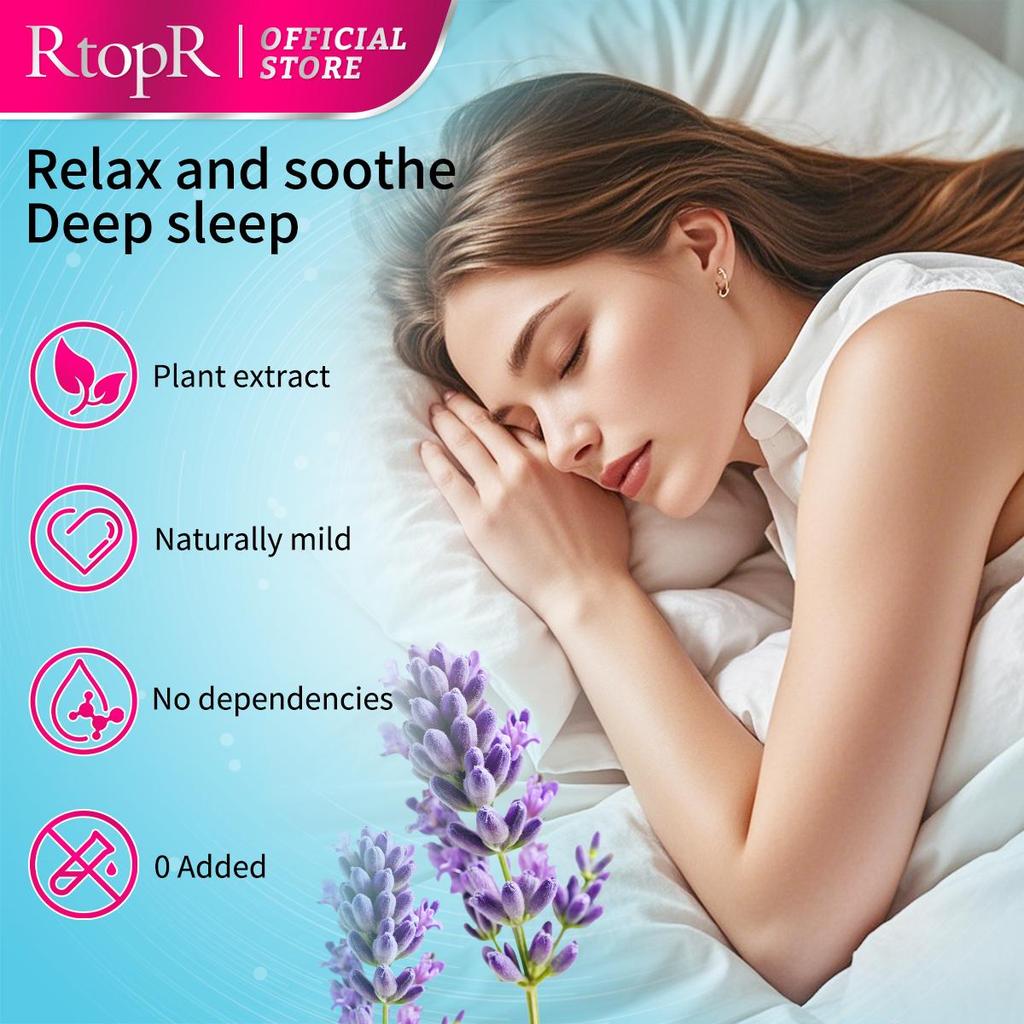 RtopR Pure Plant Lavender Body Massage Oil Skin Anti-Aging Ginger For Extract Drop for Pain Relief Reduce Anxiety Better Sleep