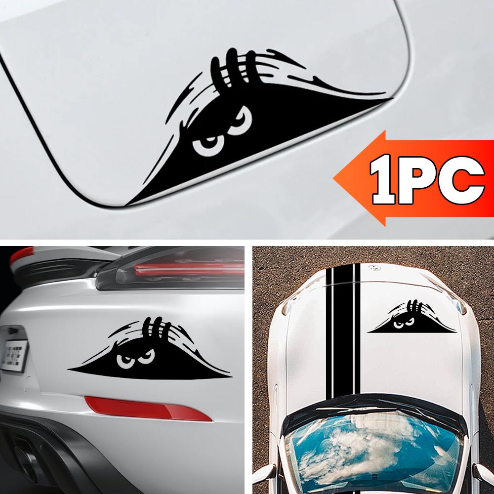Car interior stickers Various Colors Decal Angry Peeping Devil Eyes Motorcycle Decorative Accessories Creative