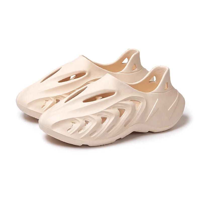 Unisex-Strandsandalen EVA Herren Hohl Gartenschuhe Damen Batik Designer Loch Hausschuhe Sneakers Wasserschuhe Slip on Foam Runner