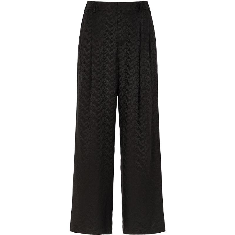LESS Women's Mulberry Silk Casual Pants