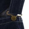 BIG SMITH Anii '80 '90 Fabricat în SUA Vechi salopetă din denim Albastru Indigo Pictor Femei Folosit