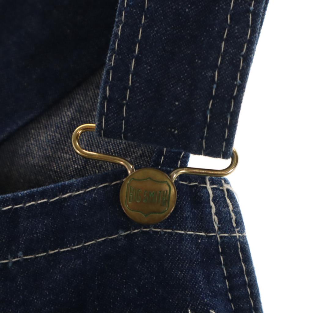 BIG SMITH Anii '80 '90 Fabricat în SUA Vechi salopetă din denim Albastru Indigo Pictor Femei Folosit