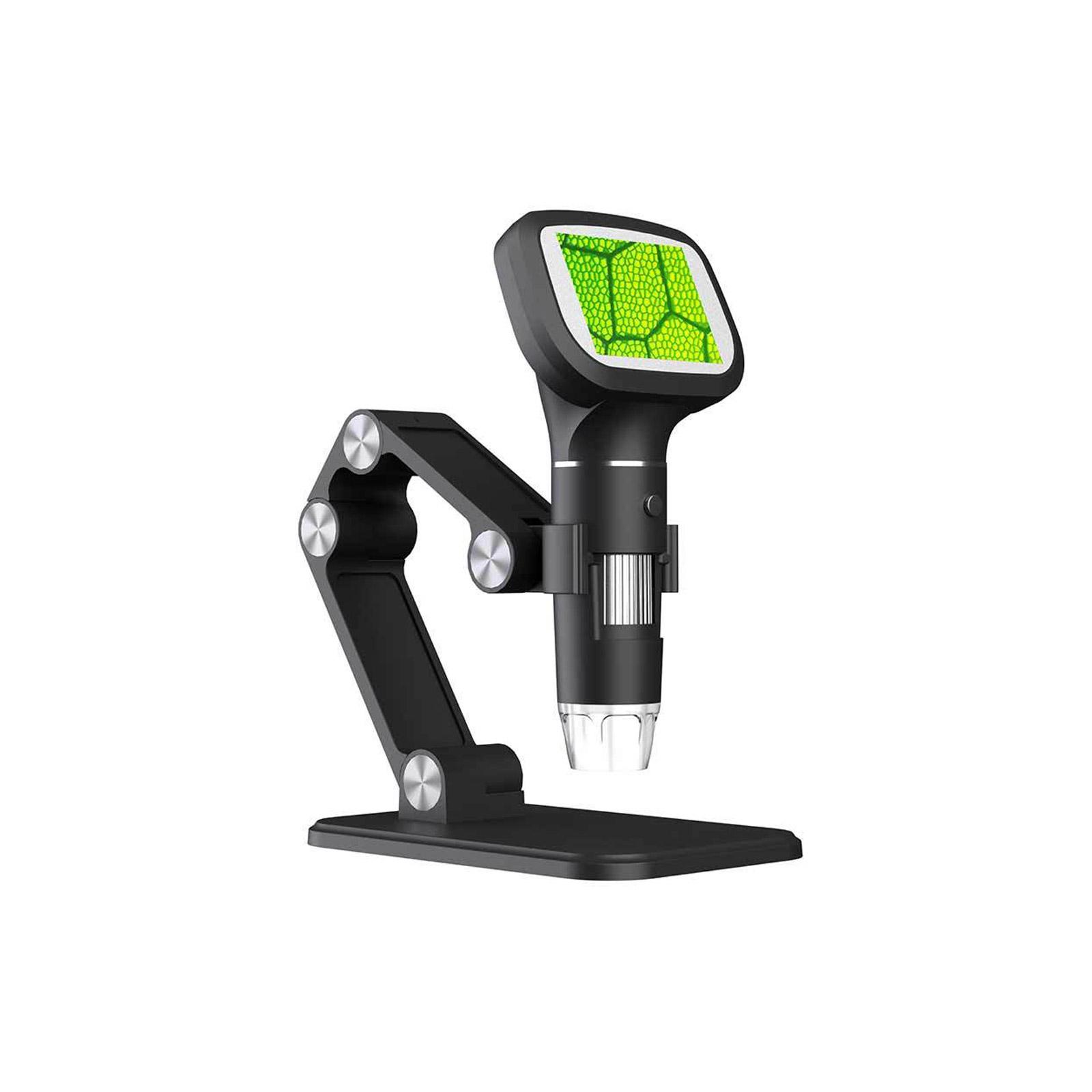 

2.4 Digital Microscope 1600X Magnifier 1080P HD Inspection Camera with 8 LED Lights Stand for Soldering/PCB Repair