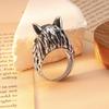 Wolf Head Ring - Retro Style High-End Men's Hip Hop Jewelry