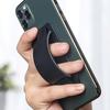Universal Retractable Phone Strap Stand Leather Textured Adhesive Holder Anti Slip Versatile Support