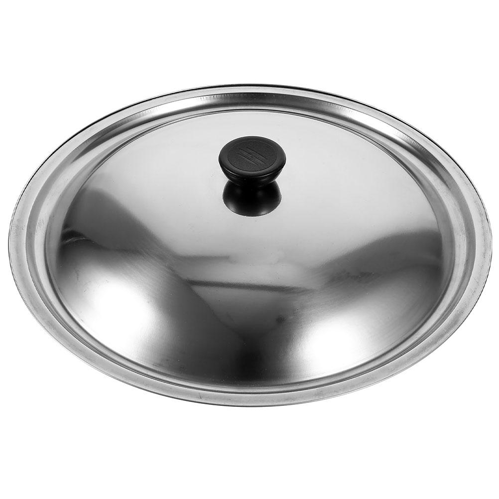 Pot Cover Grill Universal Lid Pan Wok Fry Lids Basting Covers Frying Flat Gaiwan