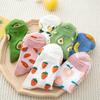 Women Socks Funny Cute Cartoon Fruits Banana Avocado Lemon  Food Happy Colorful Novelty Skateboard Socks