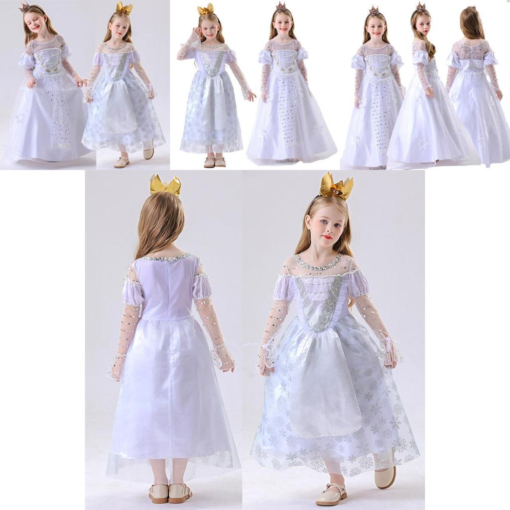 Disney Alice Cosplay Dress For Kids Stage Costume With Flexible Material