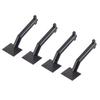 Kiso Power Tools Proxxon Pen Sander Square Tip Black (Kiso-Proxxon) Arbors, 4-Piece Set, No. 26583,