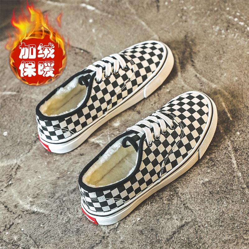 Fashion Unisex Canvas Shoes for Men Casual Wear-resistant Breathable Trendy Men's Sneakers Men Lace-up White Flats Zapatillas De Deporte