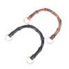 2Pcs 10.5/12Cm Plastic Bag Handle Handbags Replace Faux Bamboo Handles Woven-Bag Purse Frame Kiss Clasp Diy Bags Accessories