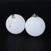 6pcs Painted Christmas Hanging Balls Plastic Christmas Tree Pendants  New Year Decoration