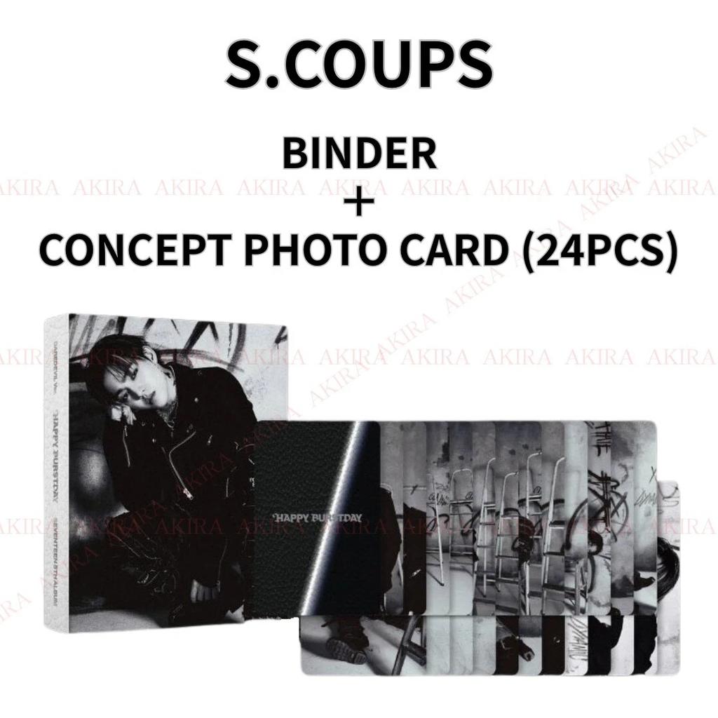 SEVENTEEN 5º ÁLBUM HAPPY BURSTDAY DAREDEVIL ver. ÁLBUM TARJETA FOTOGRÁFICA JAPÓN POB