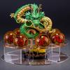 Dragon Ball WCF MEGA Shenron with Rockery Background and Dragon Balls Action Figure Model Boxed.