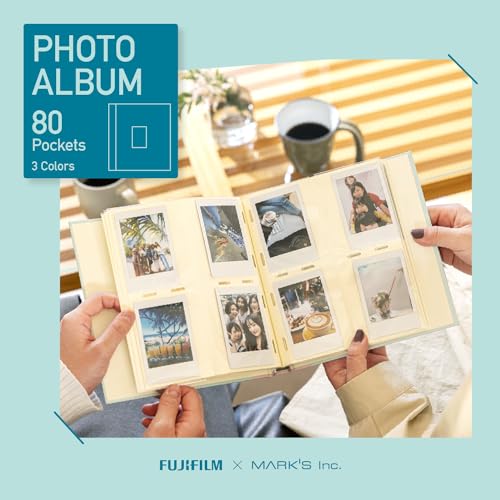 Fujifilm Instax Mini Cheki Album 80 (White/Blue)