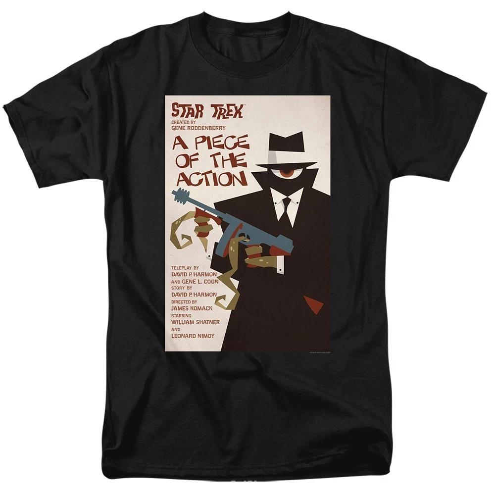 Star Trek A Piece of the Action Episode 46 Poster Men s T-Shirt S-5XL Licensed 4XL