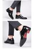 Men's Genuine Cowhide Leather Slip-on Shoes - Breathable, British Style, Formal/Casual