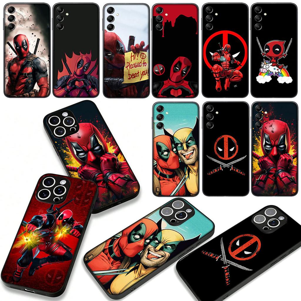Comics Deadpool Marvel Cover Phone Case for Apple iPhone 17 16 11 Pro XS Max XR 6 7 8 Plus + SE 2020 5 16E