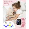 Cloudpoem Montre Connectée Enfant Fille Montre Podometre Enfant Non Connectée Smartwatch Pour 4-12 Ans Montre Sport Android iOS a