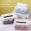 Rectangular Tissue Box Holder with Lid Large Capacity Universal Fit Tissue Container