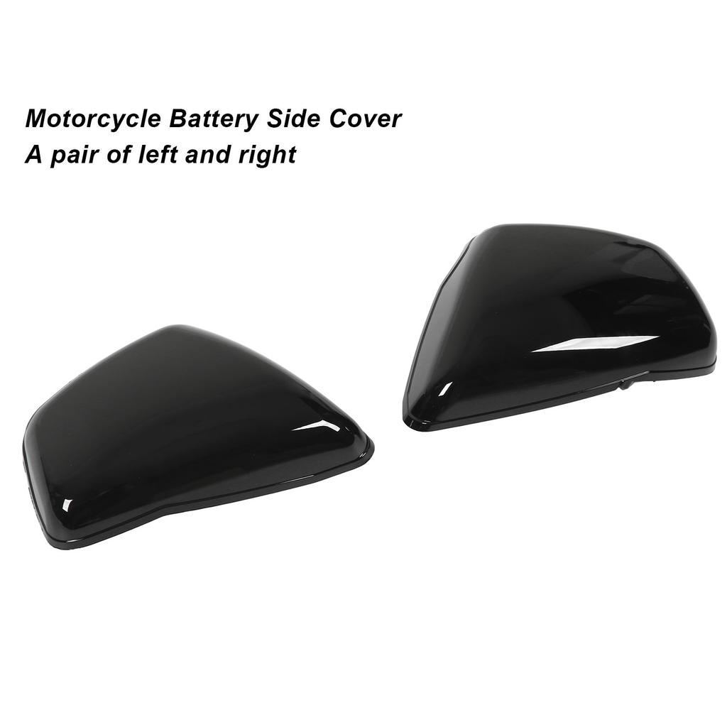 2 Pcs Left and Right Battery Side Cover Light Sturdy Battery Side Fairing Covers  or Replacement for Virago