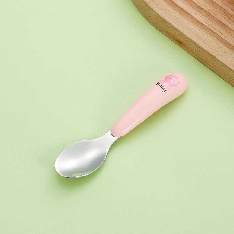 304 Stainless Steel Kids' Fork, Spoon, and Chopsticks Set - For Infant and Toddler Mealtime Training