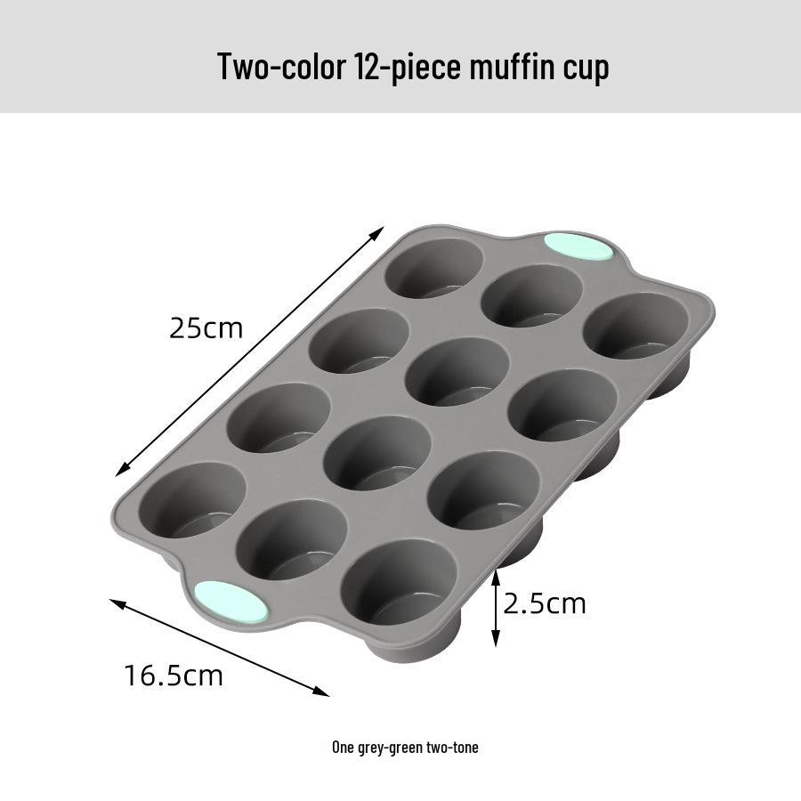 Silikon-Kuchenform-Set: Leicht lösbar, verschiedene Formen zum Backen zu Hause