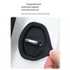 1set Door Handle Cover Silicone Car Door Mute Damping Cushion Door Lock Buckle Anti-collision Cover Car Door Lock Latches Cover
