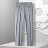 MONTAGUT Men's Silk Blend Easy Care Casual Trousers