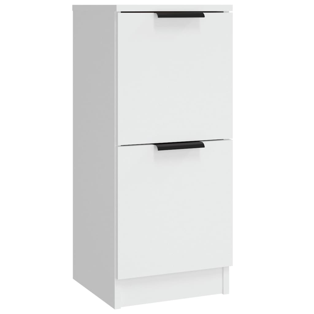 Sideboards 3 pcs White Particleboard
