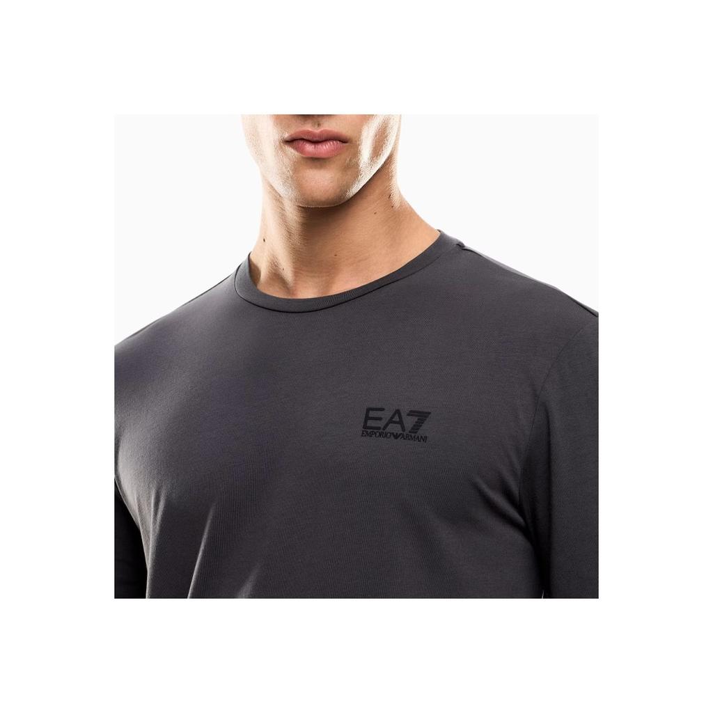 Emporio Armani EA7 FW25 Long Sleeve Cotton Core Logo T-Shirt Men Tops 8NPT28-PJVQZ-U8117