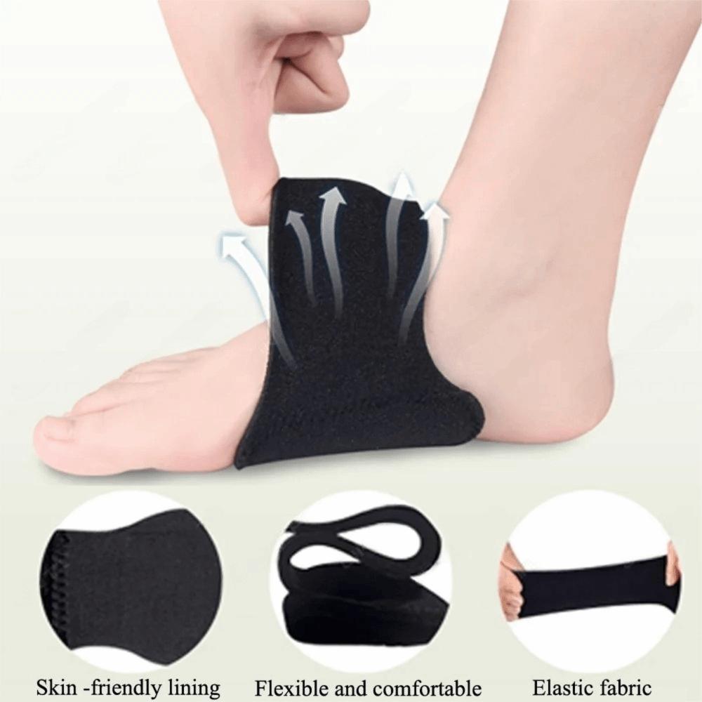 1Pair New Flat Foot Correction Arch Pad Support Non-Slip Cushion Absorb Shock Compression Arch Support Brace Foot Pads Flat Feet