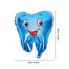 4 Pcs Tooth Balloon First Balloons Baby Shower Portable Dental Inflatables Aluminum Film Party Child
