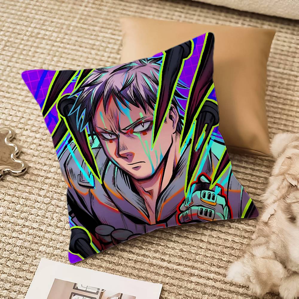 Anime D-DorohedoroS Pillow Case Anti-dustmite Invisible Zipper Sofa Bed