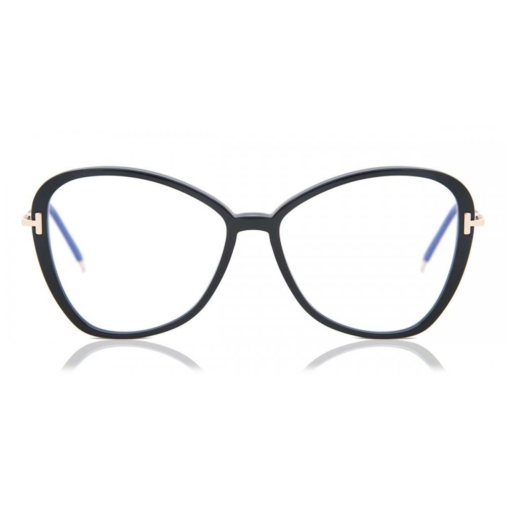 

Tom Ford Ft5769 B Blue Light Block 001 Women Eyeglasses Black/56