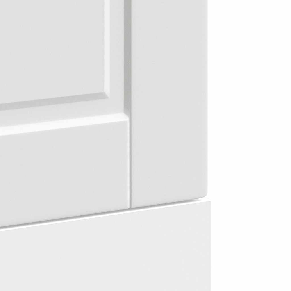 Dishwasher Panel Porto White 45 x 1.5 x 57 cm Wood Based Material