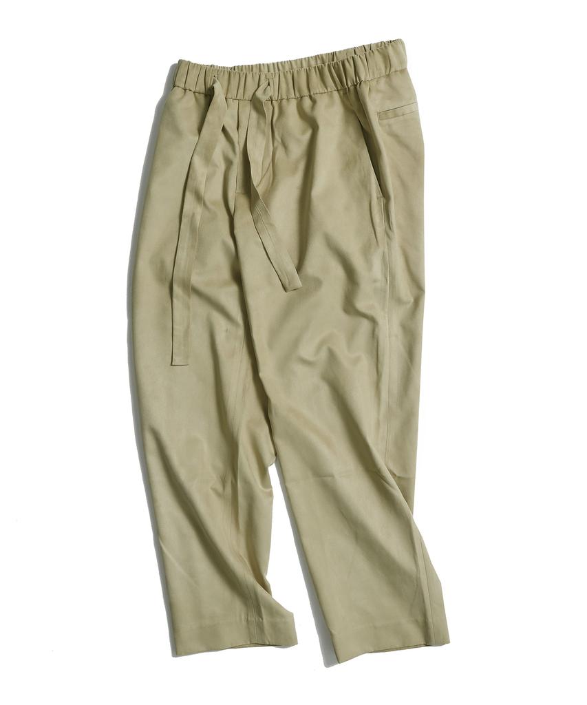 FILLCHIC Suede Spring Pants (Sand Beige)